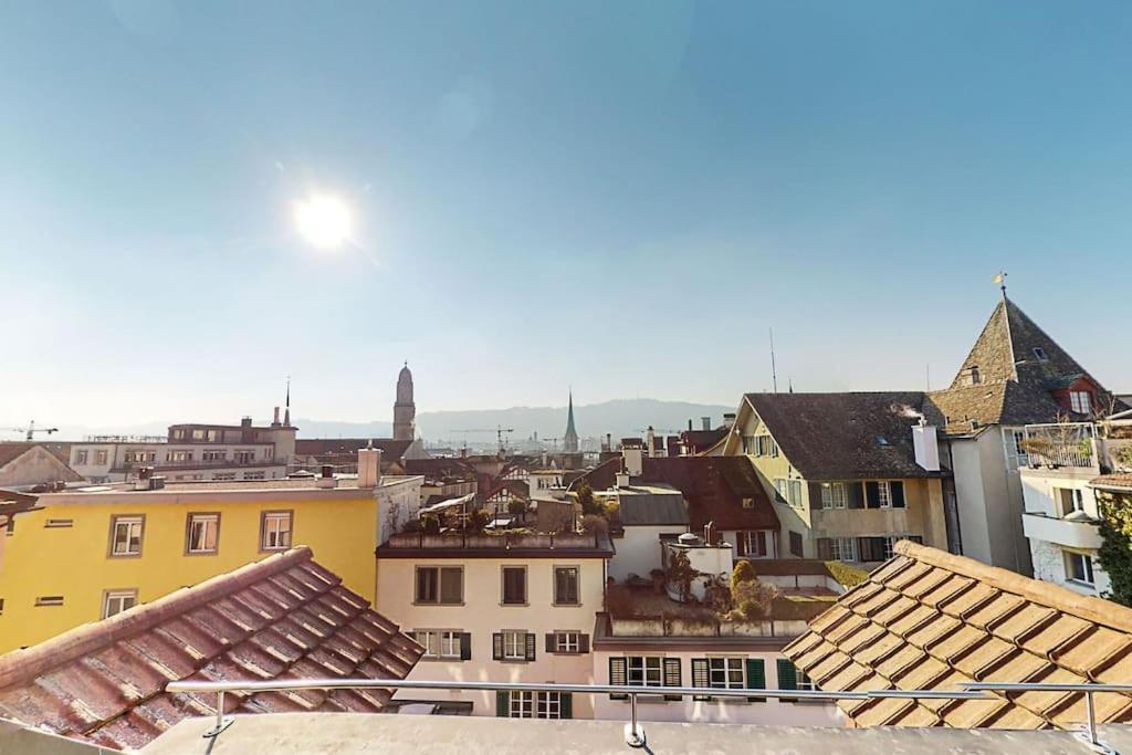 Maisonette Penthouse In Old Town - Uz10 Apartment Zurich Luaran gambar